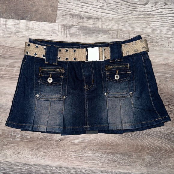 Mini Denim Skirt